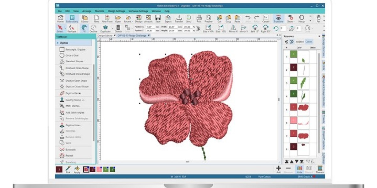 Convert Designs for ZSK Embroidery Machines